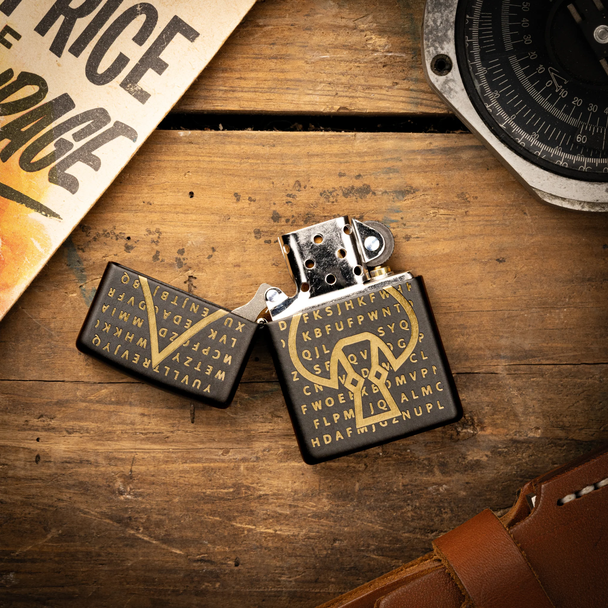 The Kryptos Zippo By W.O.E. - Image 2