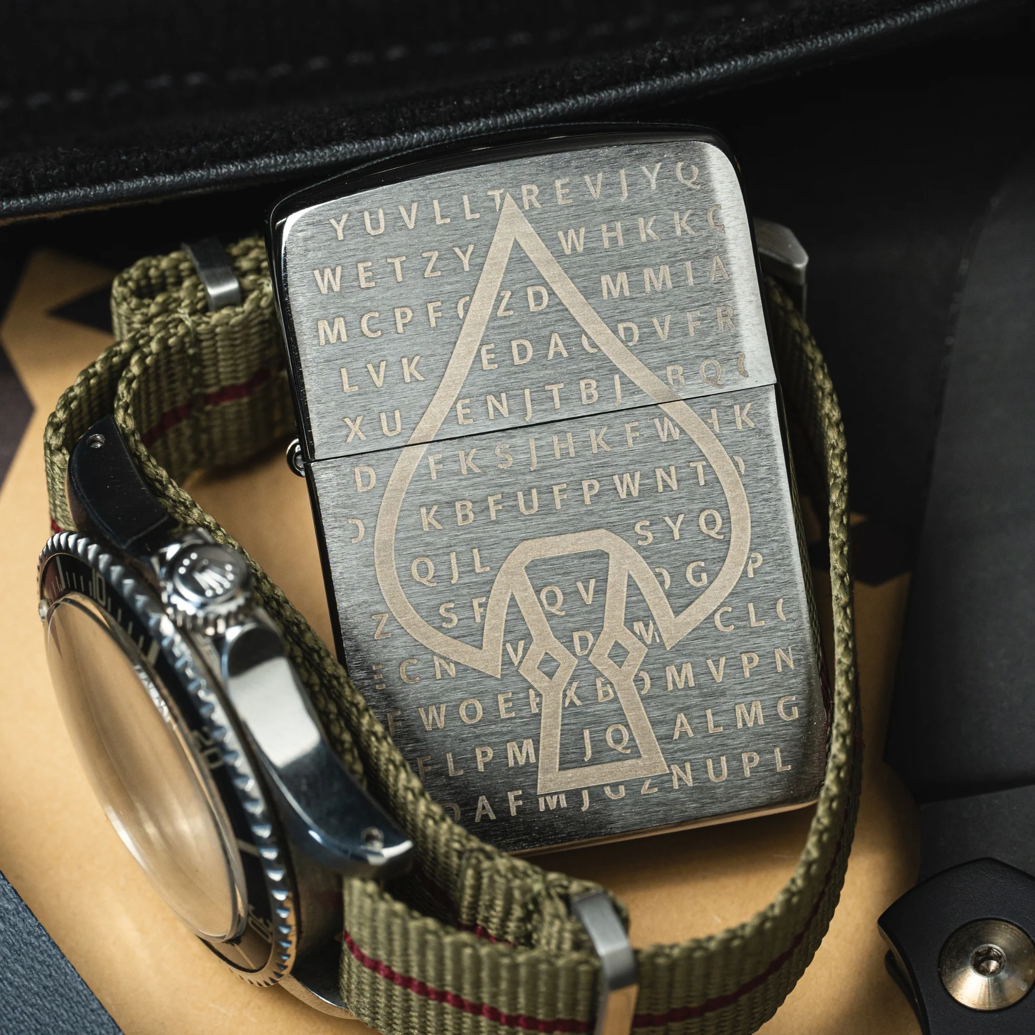 The Kryptos Zippo By W.O.E. - Image 3