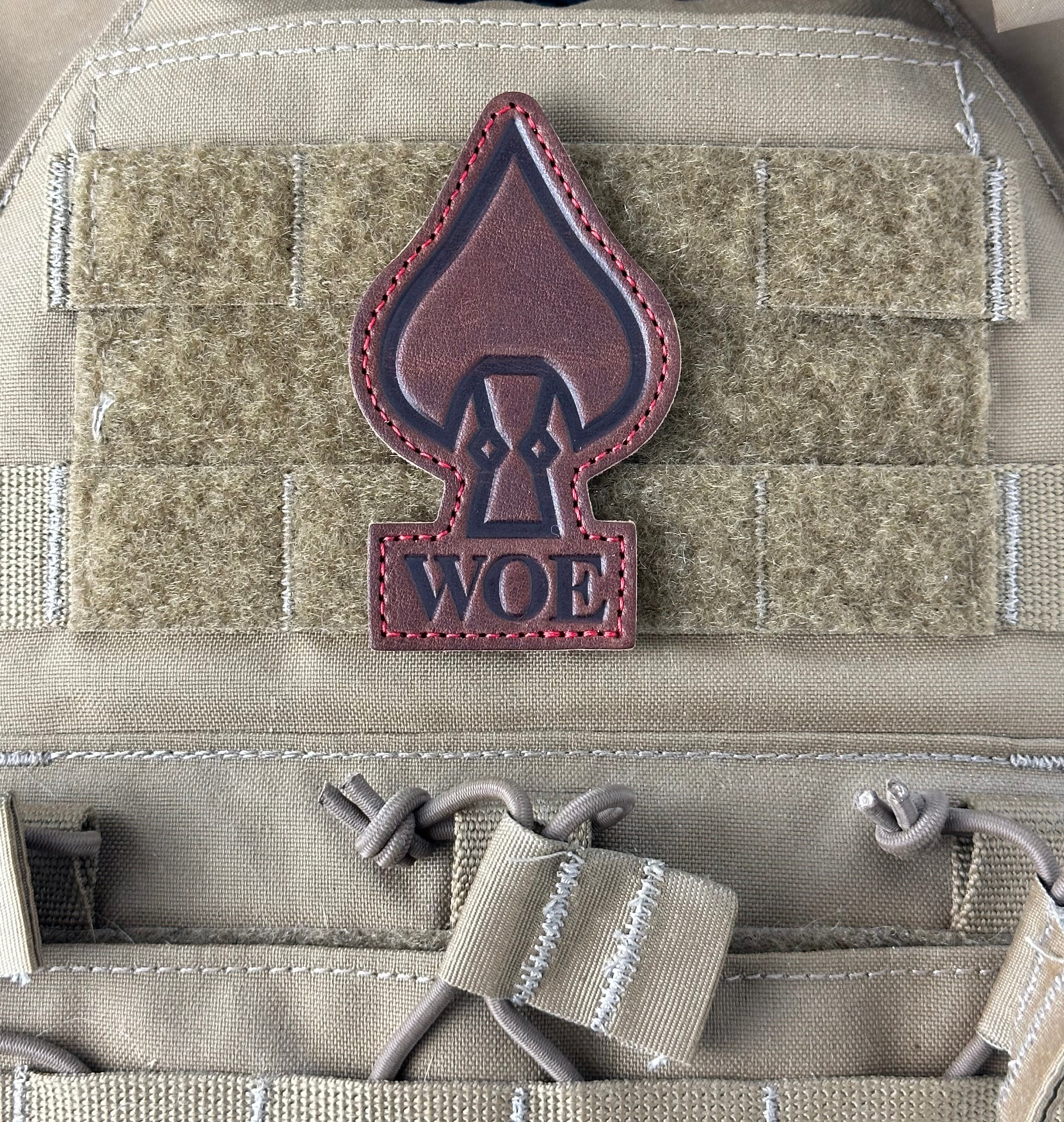 W.O.E. Made in USA Leather Patches - Image 6